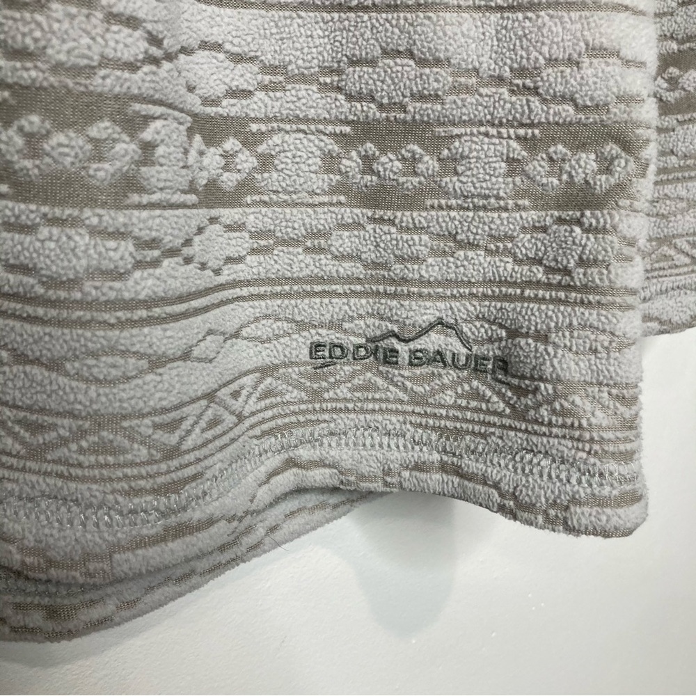 Eddie Bauer fair isle fleece pullover‎ size medium - Picture 2 of 8